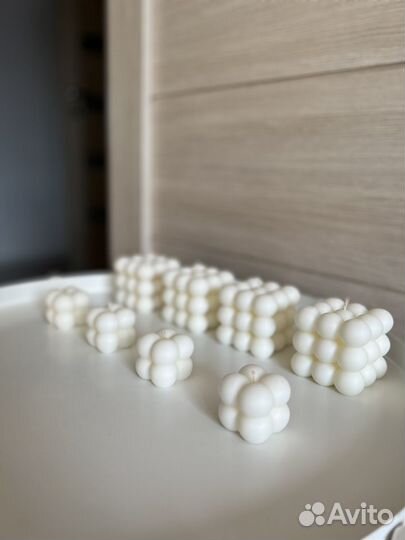 Свеча куб Bubble Gum