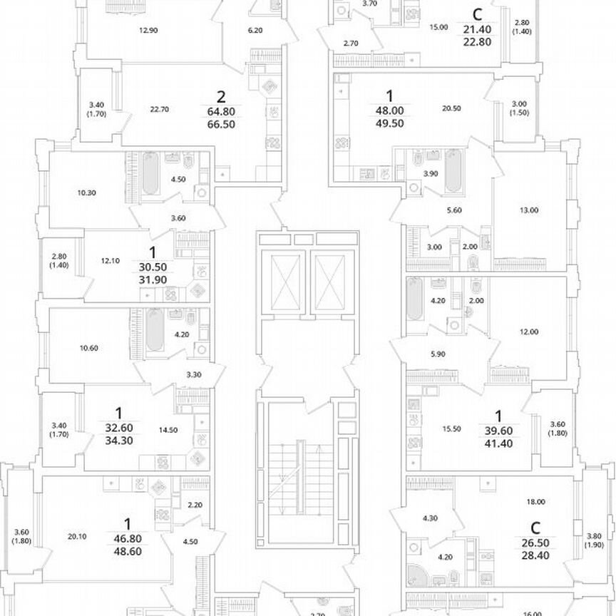 Квартира-студия, 30 м², 5/13 эт.