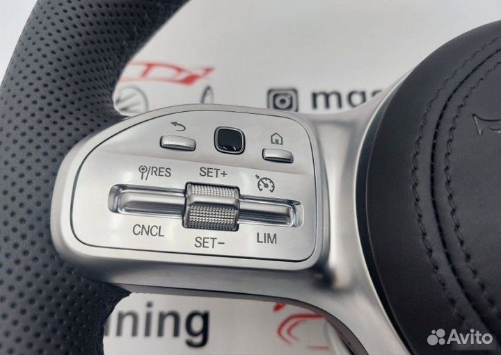 Руль S63 AMG Карбон + Кожа на S-Class W222