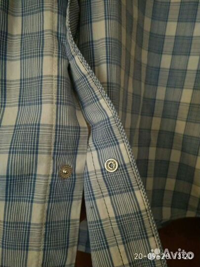 Рубашка в клетку на мальчика