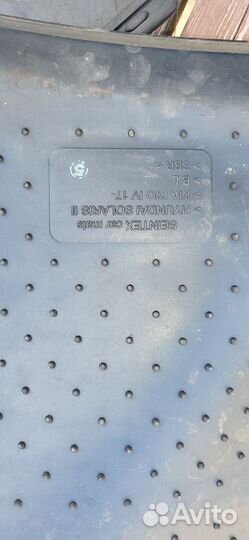 Полики на hyundai solaris