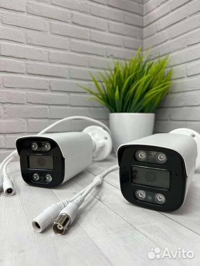 Комплект видеонаблюдения уличный