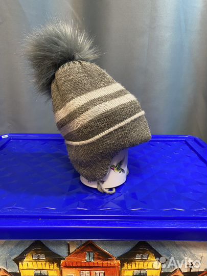 Зимняя шапка для мальчика