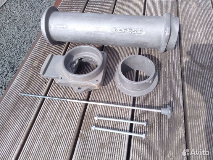 Гефест чугунный шиберный модуль