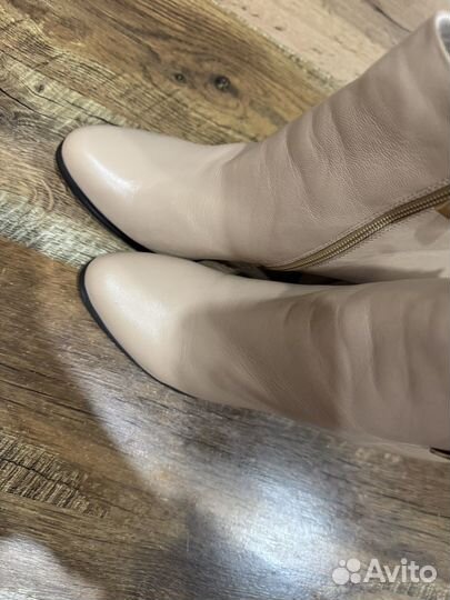 Ботильоны натуральная кожа 40 италия