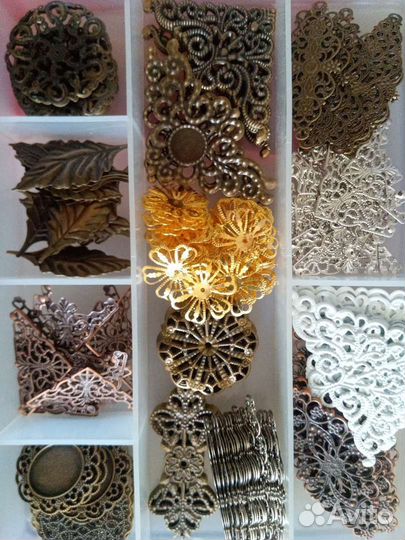 Металлическая фурнитура для рукоделия