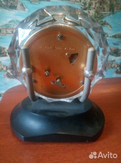 Часы настольные механические СССР