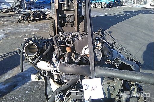 Двигатель в сборе двс honda accord CF7 F23A 2000