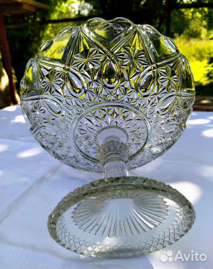 Ваза фруктовница Сердца Мальцов до 1917 г