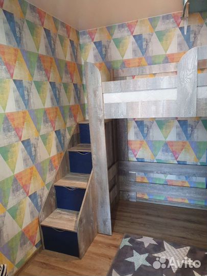 Детская кровать от 3 лет с матрасом бу