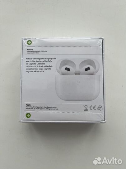 Наушники apple airpods 3
