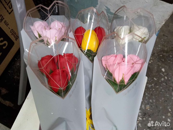 Букеты роз