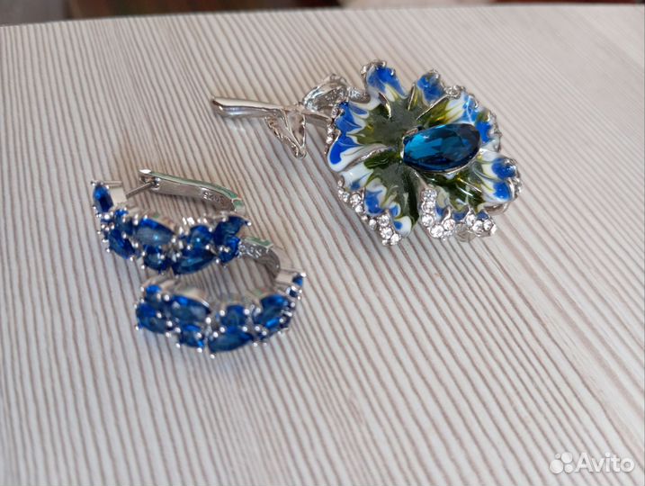 Серьги набор