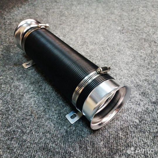 Холодный впуск - универсальный 76мм 3* - Гофра (се