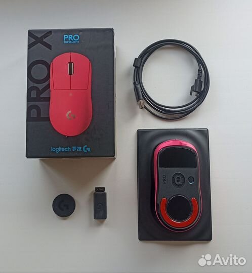 Logitech g pro x superlight pink