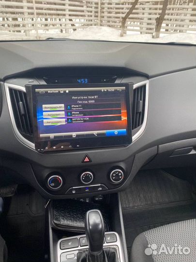 Штатная магнитола incar AHR-2468 для Hyundai Creta