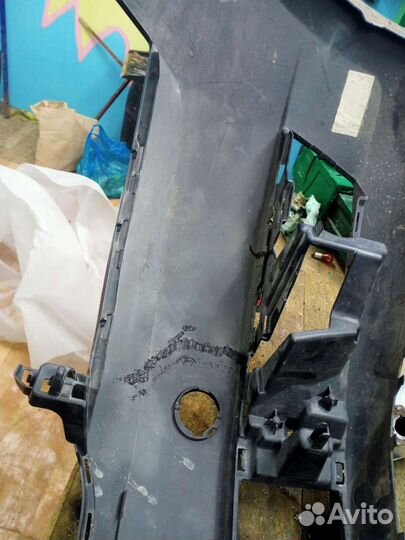 Бампер передний skoda rapid 2016