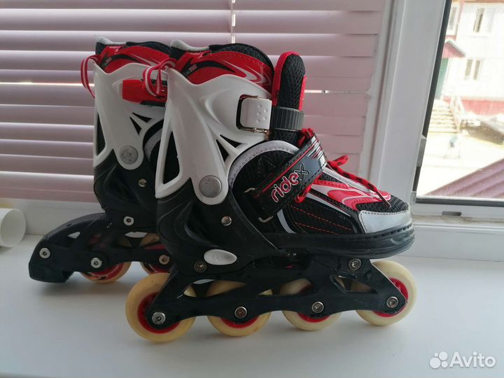 Роликовые коньки детские раздвижные 30 33