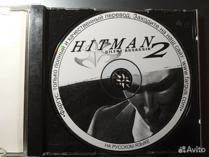 Hitman 2 silent assassin. PC CD-ROM диск