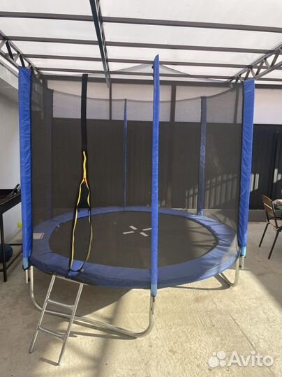 Детский батут с сеткой бу
