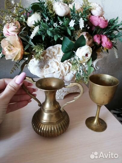 Набор предметов латунь