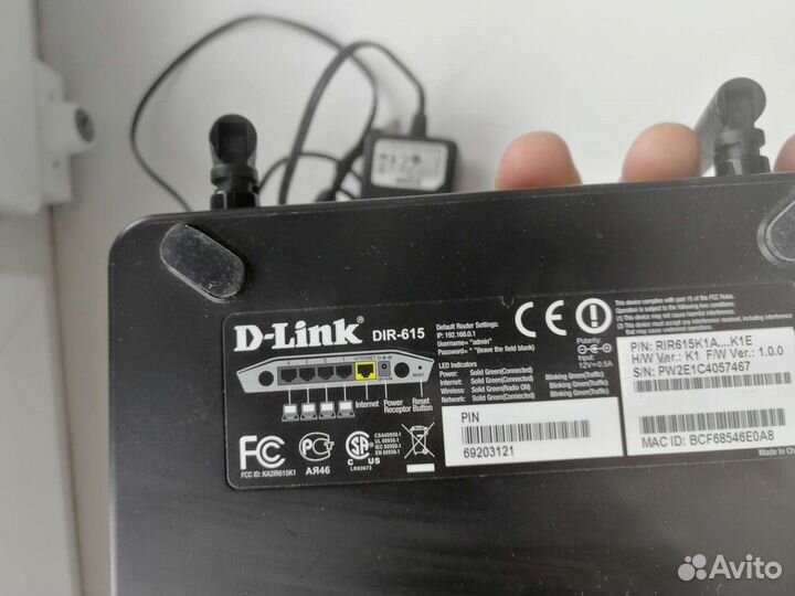 Роутер d link DIR 615