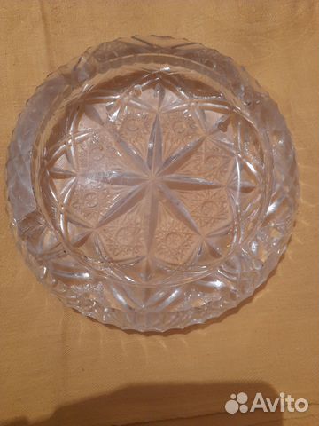 Пепельница хрустальная СССР