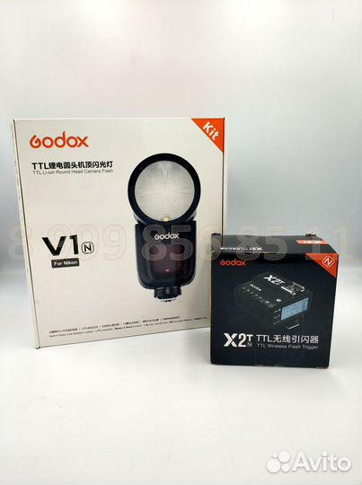 Набор Godox V1n + X2T для Nikon в наличии