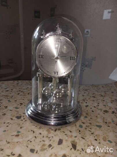 Часы винтаж,Янтарь,Hermle,зеркало СССР