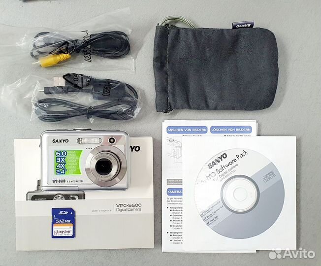 Sanyo VPC-S600 требуется ремонт