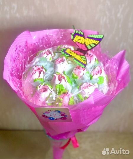 Букеты из зефира, шоколада, пряников