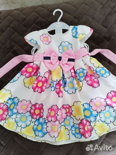 Платье для девочки 80