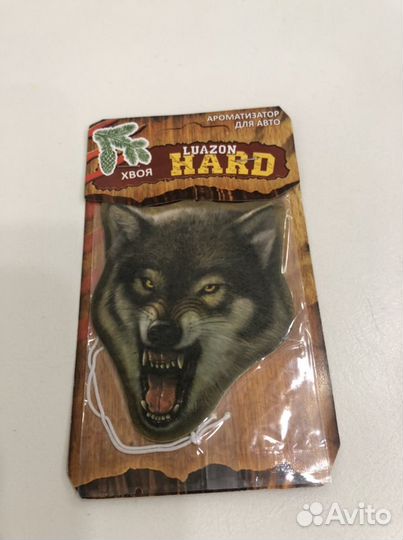 Ароматизатор для авто. Волк.Хвоя