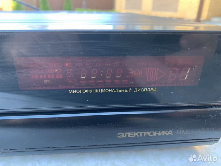 Видеомагнитофон электроника вмц 8220