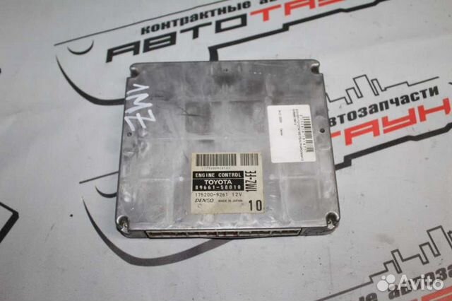Блок EFI toyota 1MZ-FE alphard MNH10W 8966158010