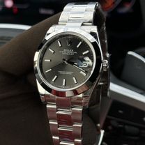 Часы Rolex Datejust 41mm grei rhodium