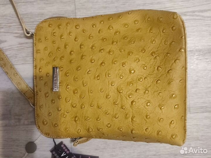 Сумка натуральная кожа новая италия