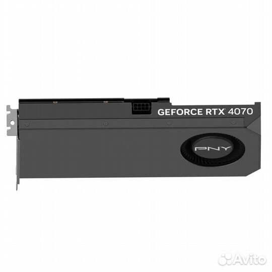 Новая Видеокарта PNY GeForce RTX 4070 verto Blower