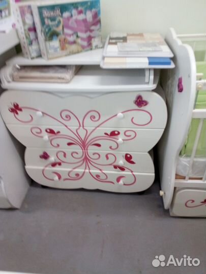 Детская комната мебель для девочки Бабочка