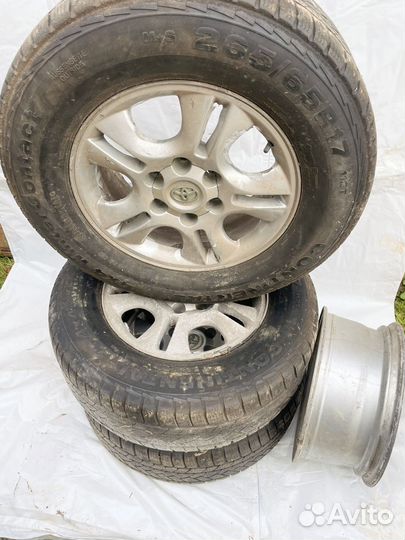 Диски от toyota land cruiser prado
