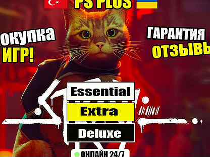Подписка PS Plus Essential 3 месяца Турция/Украина