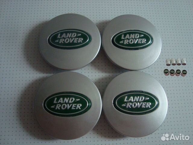 Колпачки заглушки на литые диски Land rover 62mm