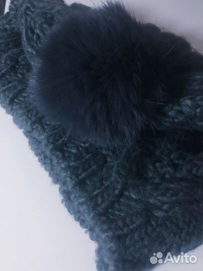 Шапка из акриловой пряжи Gloria jeans