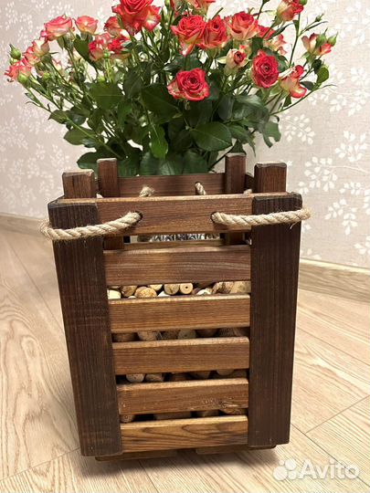 Ящик деревянный декоративный