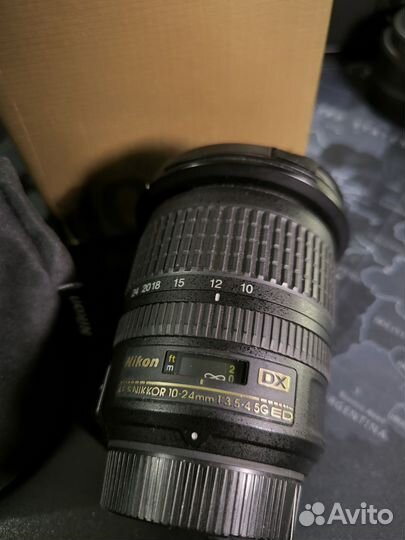 Объектив nikon af-s dx nikkor 10-24mm