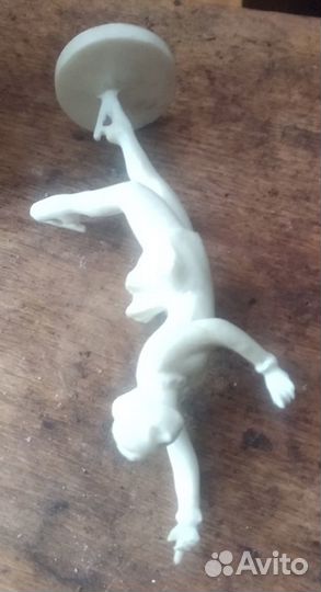 Фигуристка, пластик, СССР, 50-е фхи, редкое клеймо