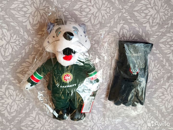 Кхл набор Ак Барс Игрушка + Перчатки, хоккей