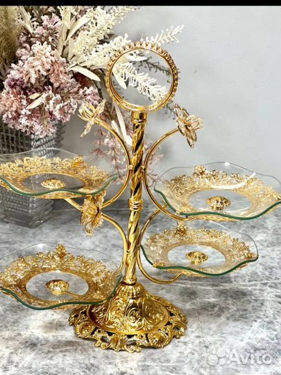 Менажница горка этажерка холдница подарок