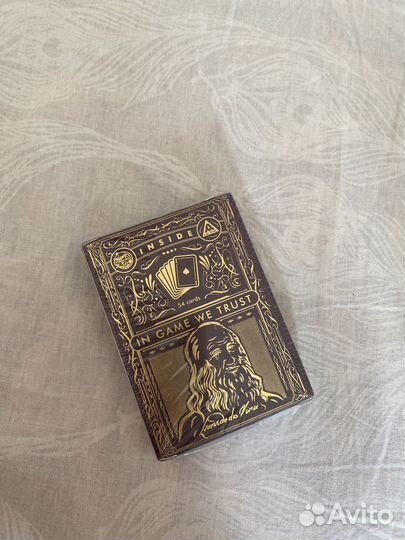 Карты игральные сувенирные подарочные