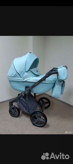 Коляска adamex 3 в 1 бу